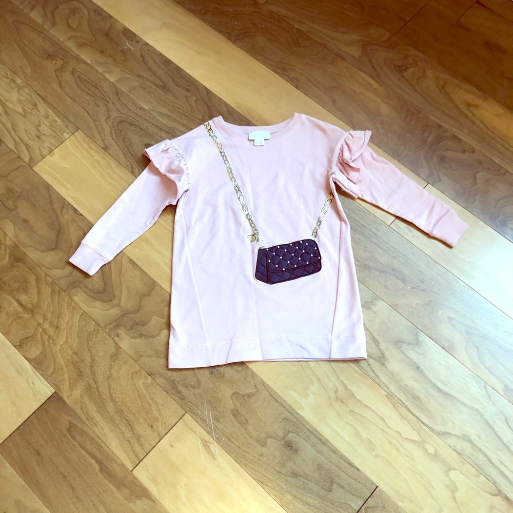 Long sleeve kate spade pink dress